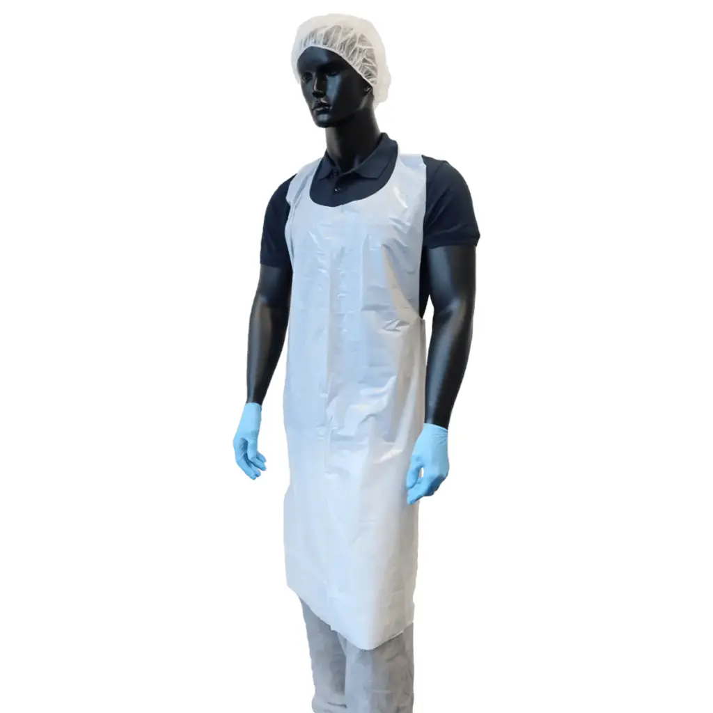 Disposable aprons Unigloves PE with tear-off perforation 76 x 125 cm 35 µ, 1 pack of 50 pieces (blue)