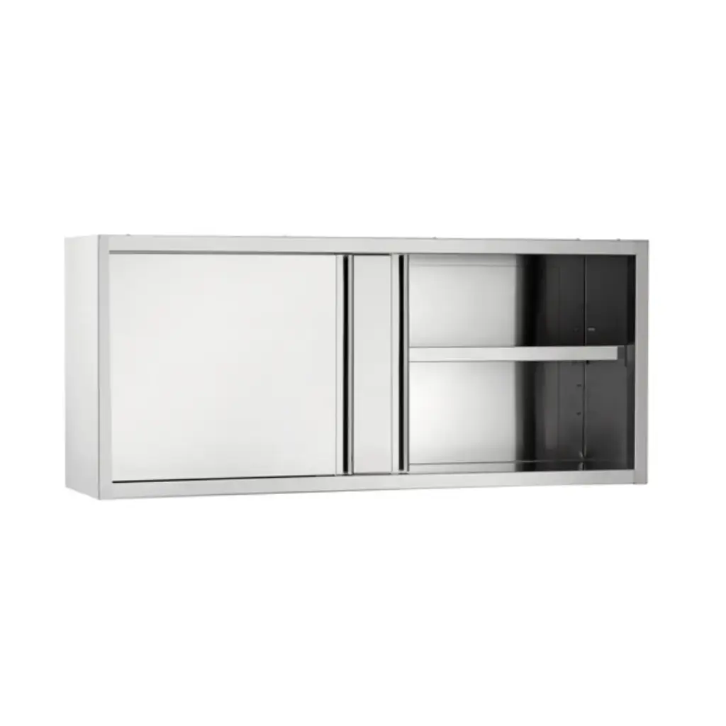 Hängeschrank mit Schiebetüren / 140 x 40 x 66 cm / B/T/H