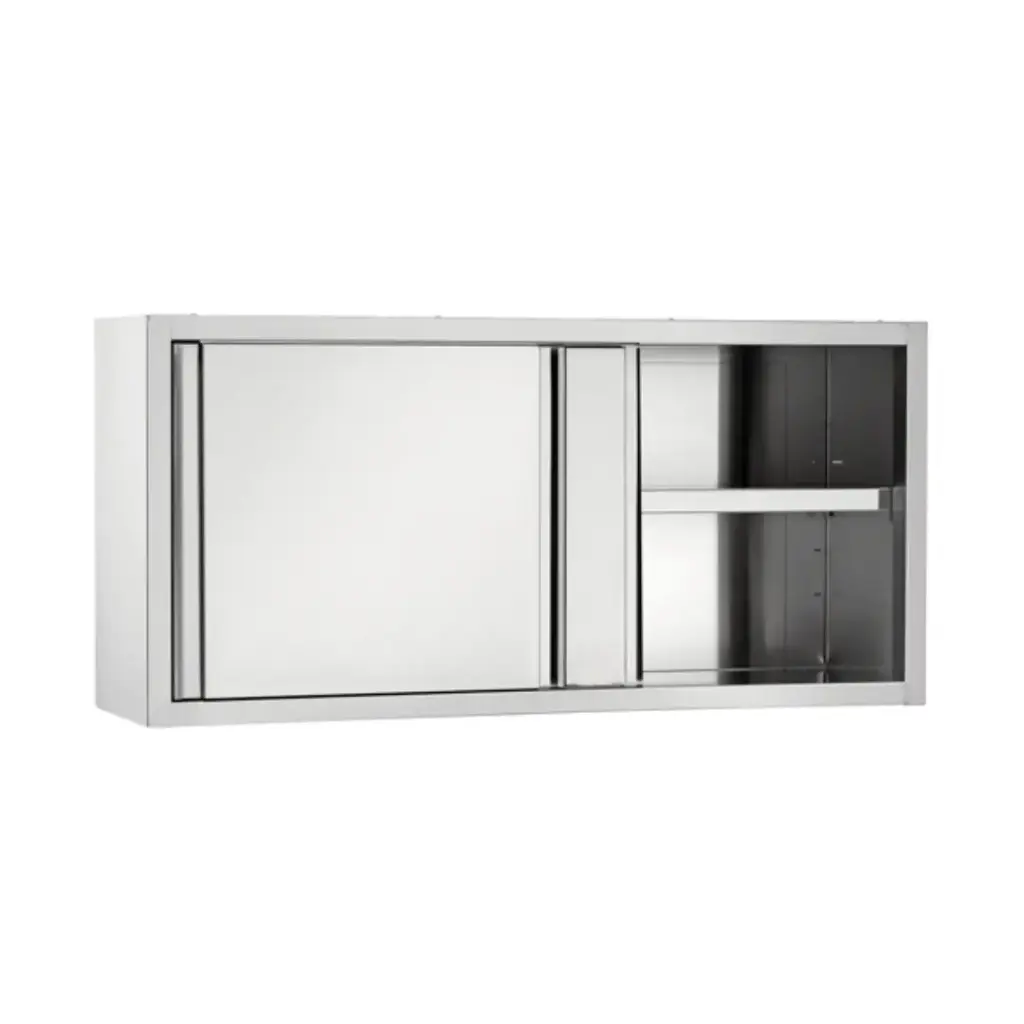 [PROB-27-154] Wall cabinet with sliding doors (120 x 40 x 66 cm, W x D x H)