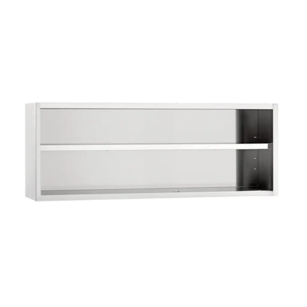 Hängeschrank offen / 160 x 40 x 66 cm / B/T/H