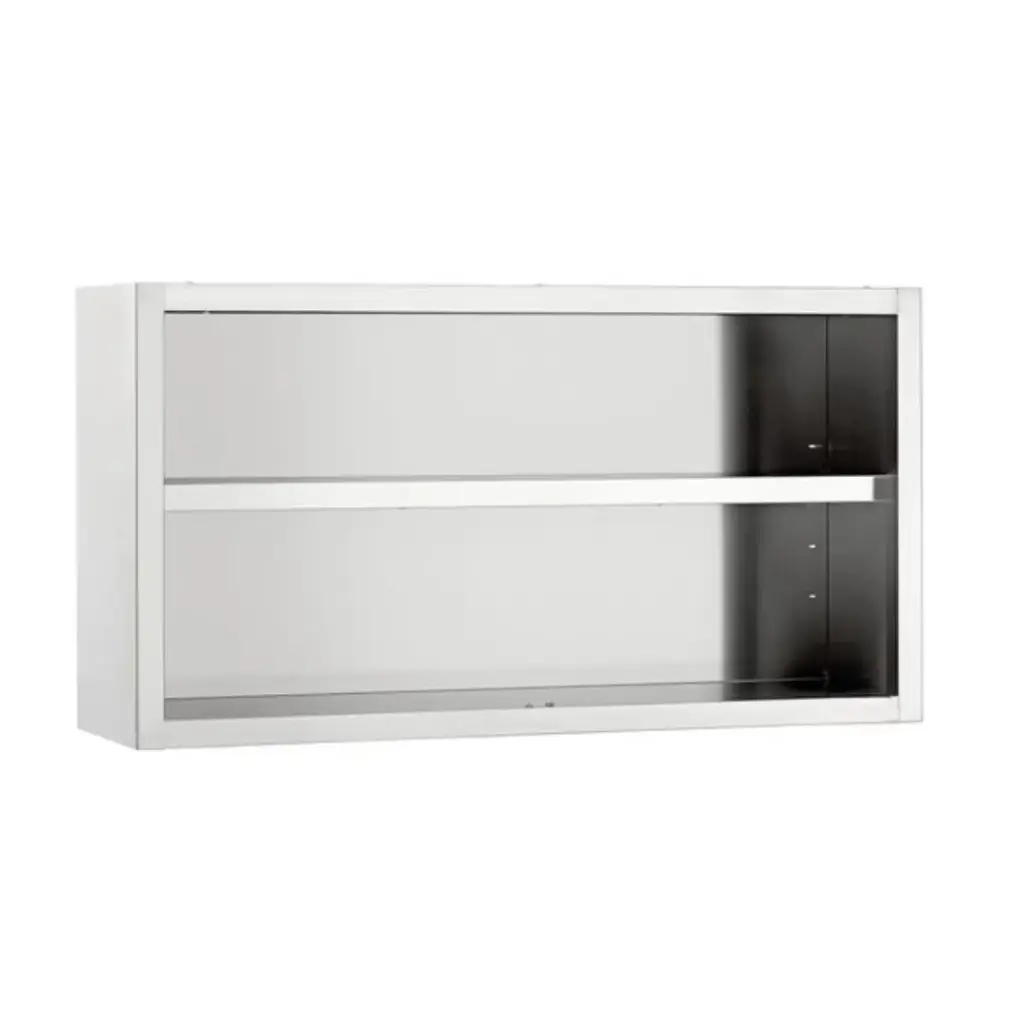 Wall cabinet open (120 x 40 x 66 cm, W x D x H)