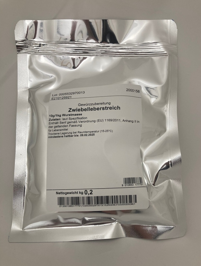 Zwiebelleberstreich 200 g (im Aromaschutzbeutel)