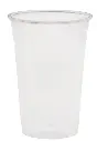 R-PET Becher / kristallklar / 590 ml (0,5 l) / für Kaltanwendung / 1 Karton / 800 Stück