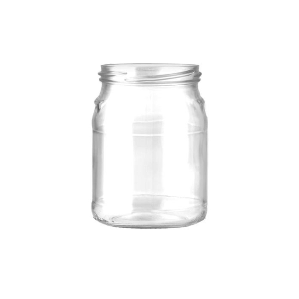 Glas (Joghurt, Marmeladen etc)/ glatt / 280 ml / TO63 / transparent / 1 Palette / 3.960 Stück 