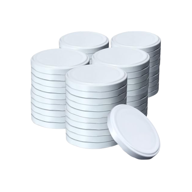 [PROB-7-6] Twist-Off Lid TO63 in white (1 box of 1,400 pieces)
