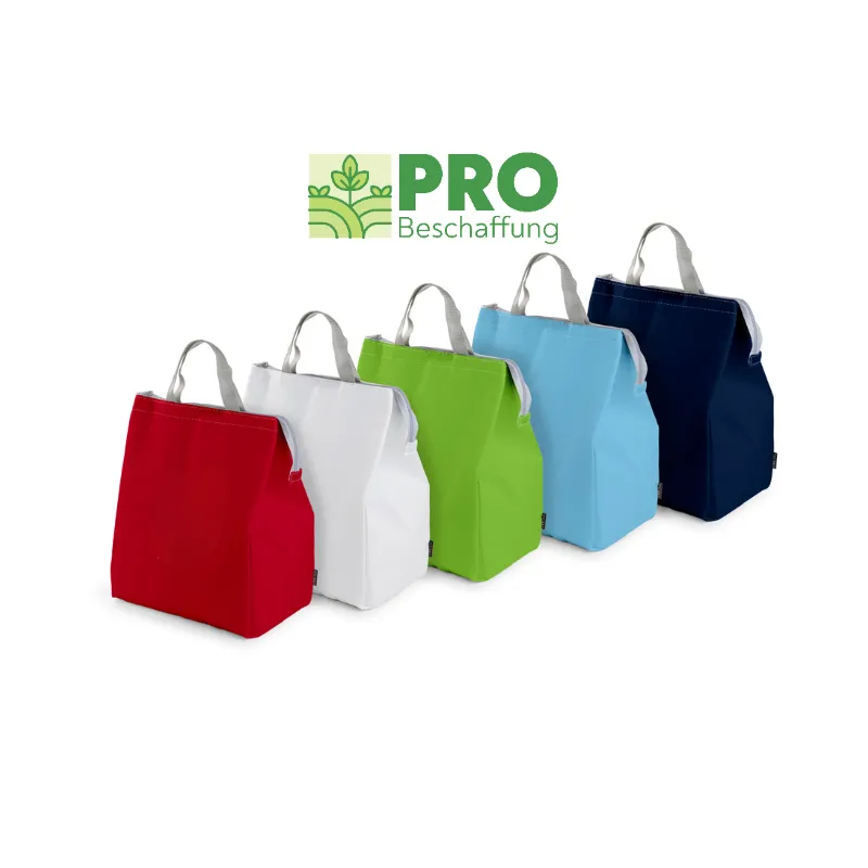 Cooler bag PRO / insulated / printed on 1 side / 50 pieces / light blue (hellgrün)