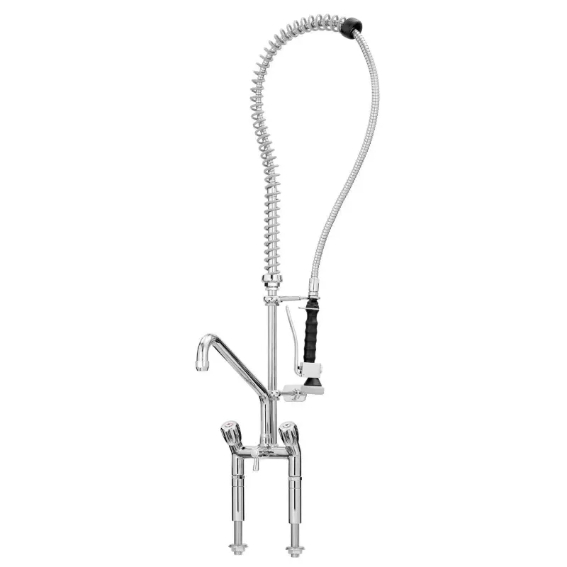 [PROB-27-2] dishwashing spray with dual handle mixer with two hole drilling, up to 40 litres flow rate