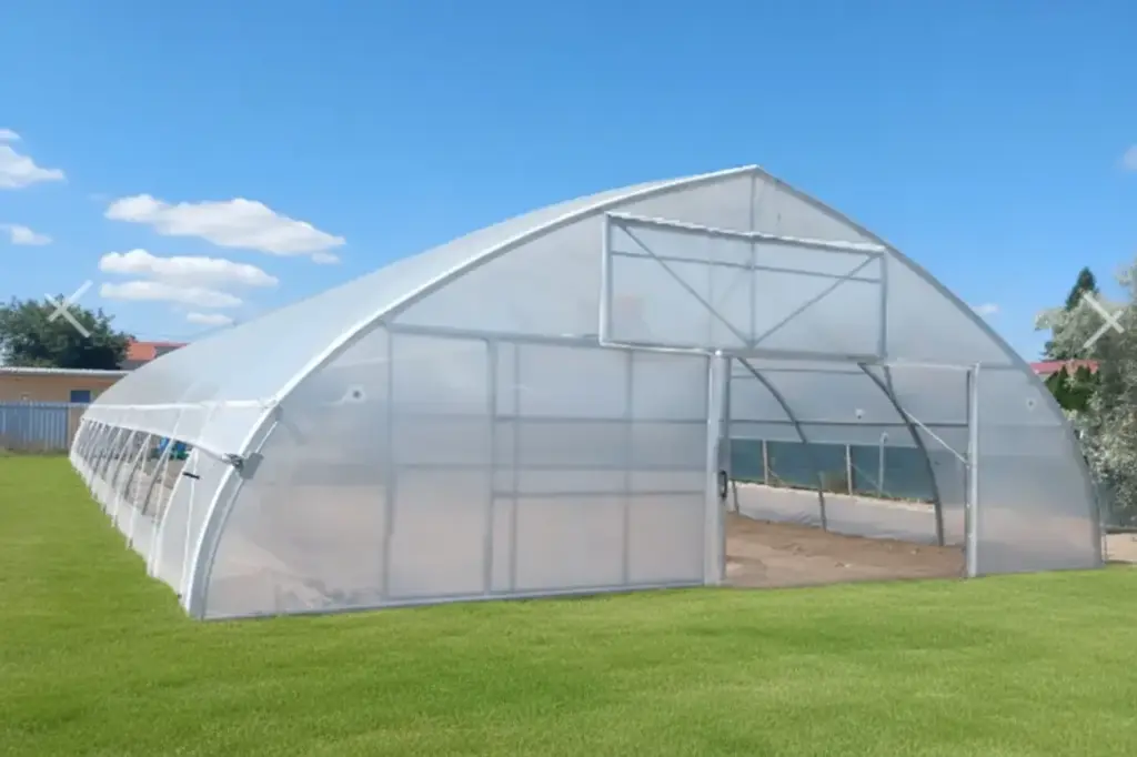 Polytunnel Gothic 160 m2 (10 m W x 16 m L)