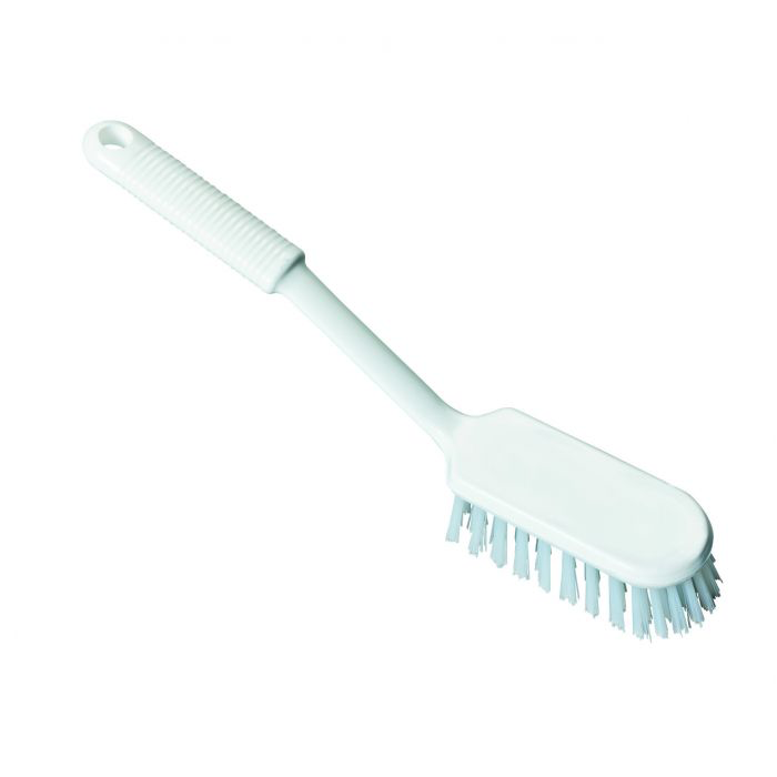Long handle brush, soft hardness, various colors (gelb)