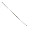 Pipe brush / stainless steel wire / Ø 0.50 mm / 500 mm long / hard / blue