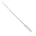 Pipe brush / stainless steel wire / Ø 0.50 mm / 500 mm long / medium / yellow
