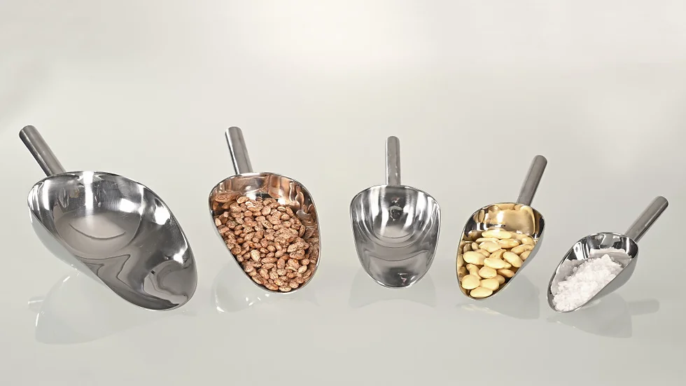 Hand scoop for food area, various sizes (500 ml)