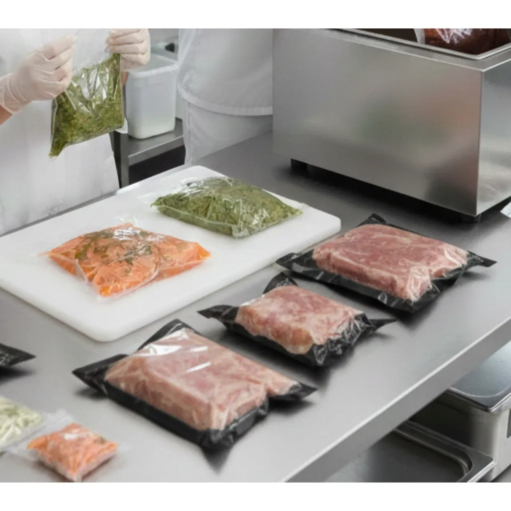 Vakuumbeutel, einseitig schwarz (1 Karton á 1.000 Stück), verschiedene Größen