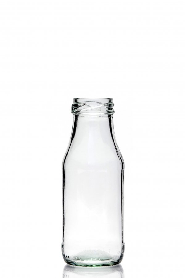 [PROB-7-13] Milchflaschen 200 ml TO38 (1 Palette á 5.880 Stück), Preis inkl. ARA, Palette & Stoßschutz 