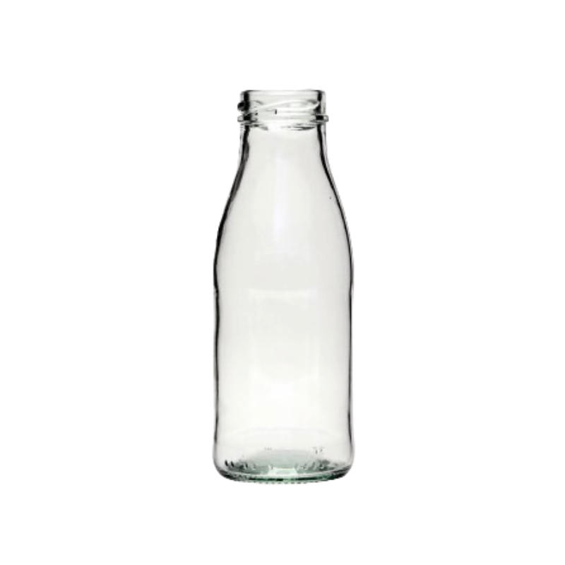 [PROB-7-14] Milchflaschen 250 ml TO38 (1 Palette á 5.880 Stück), Preis inkl. ARA, Palette & Stoßschutz