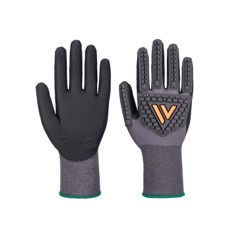 Nitrile Impact Protection Glove - A715 - Grip 15 (M)