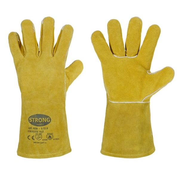 [PROB-33-75] STRONGHAND® *S 53 F* Leather Gloves (1 pack of 12 pairs)
