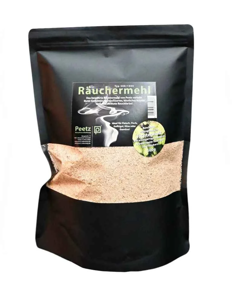 Räuchermehl Fichtenholz 500 g wiederverschließbar 