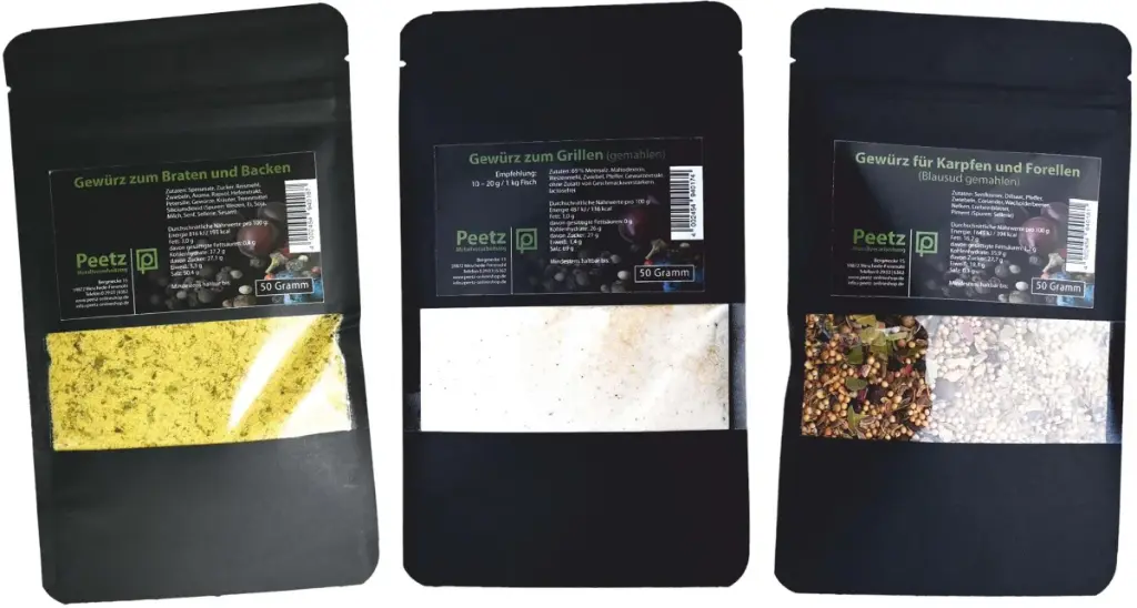 [PROB-73-58] Fish seasoning spice set, 3 x 50 g