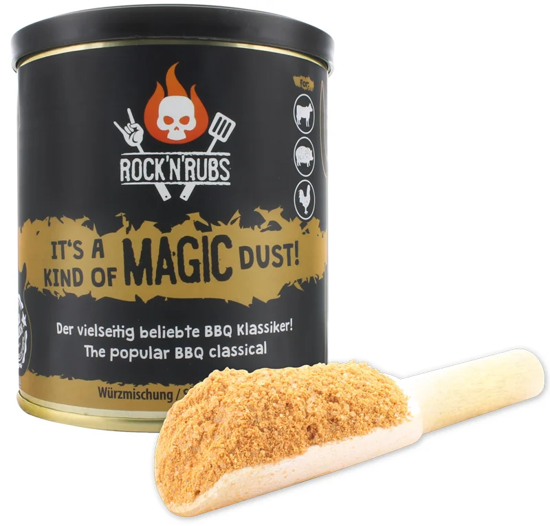 [PROB-73-67] Gewürzmischung "Rock´n´Rubs" - "IT´S A KIND OF MAGIC DUST", 170 g