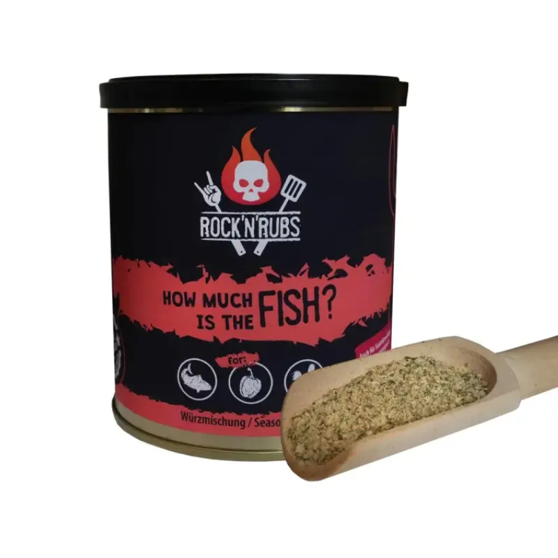 [PROB-73-73] Spice mix "Rock´n´Rubs" - "HOW MUCH IS THE FISH", 180 g