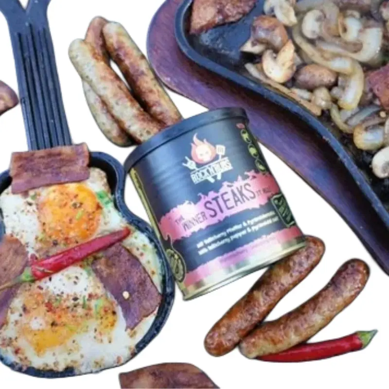 [PROB-73-80] Spice mix "Rock´n´Rubs" - "THE WINNER STEAKS IT ALL", 140 g