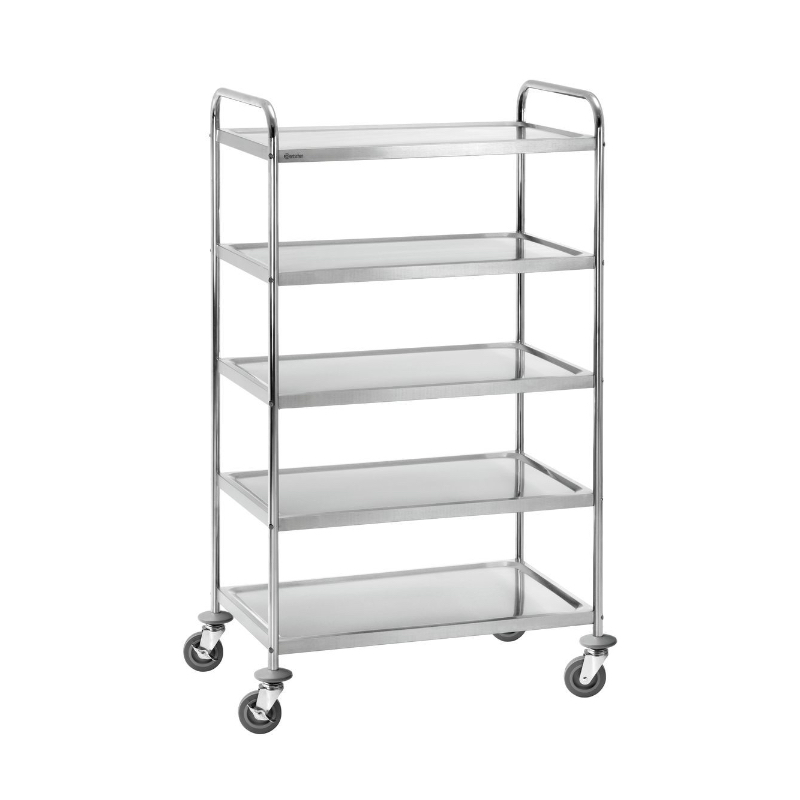 [PROB-27-198] serving trolley with 5 shelves