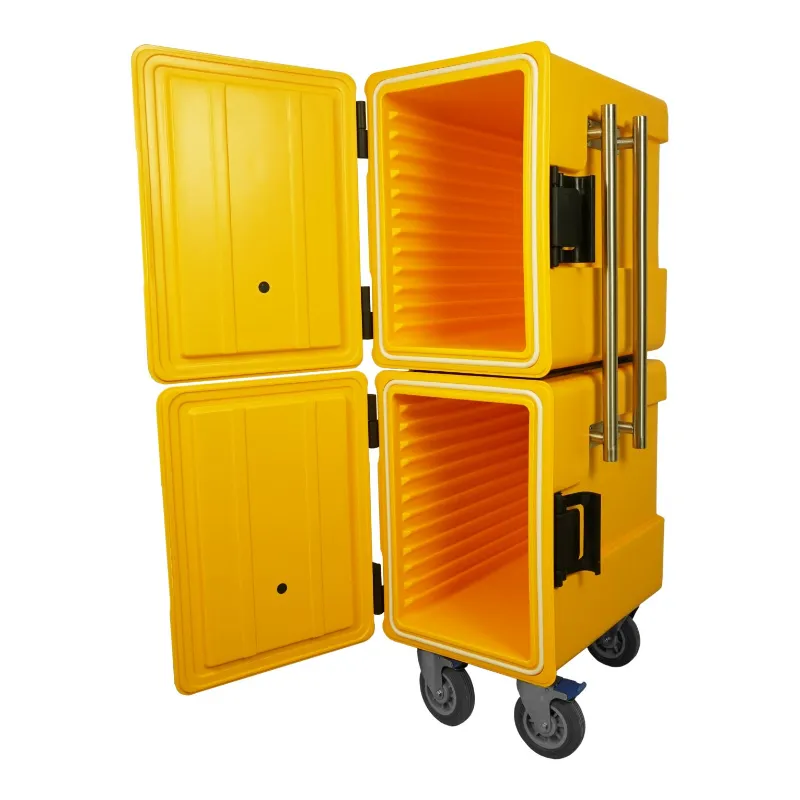 Thermo-Transportbehälter fahrbar