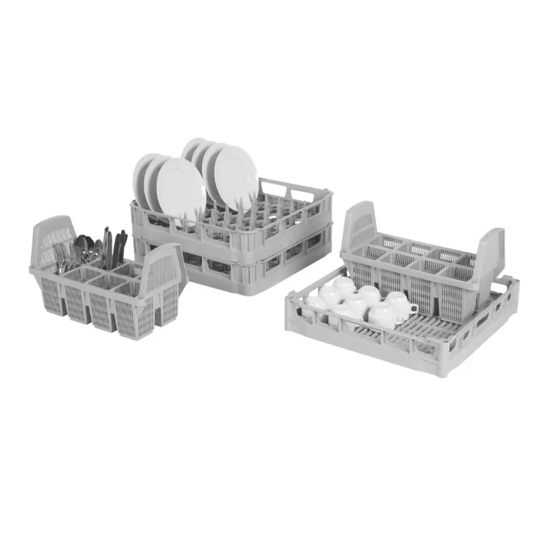 Dish basket/universal basket SET 500 x 500 x 100 mm (W/D/H)