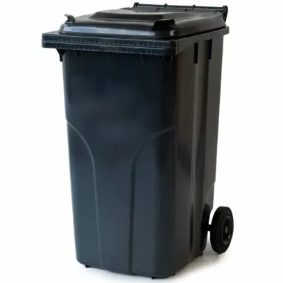 Wertstoffsammelbehälter (Müllbehälter) in verschiedenen Farben, 240 Liter (gelb)