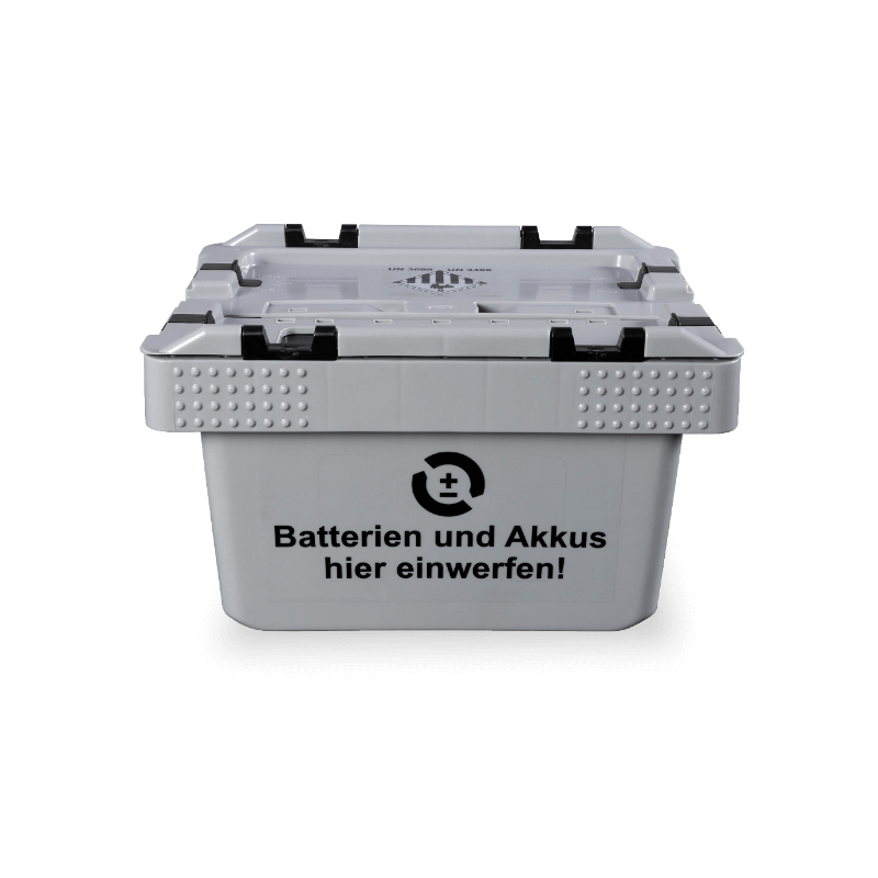 [PROB-89-12] Battery collection container, grey