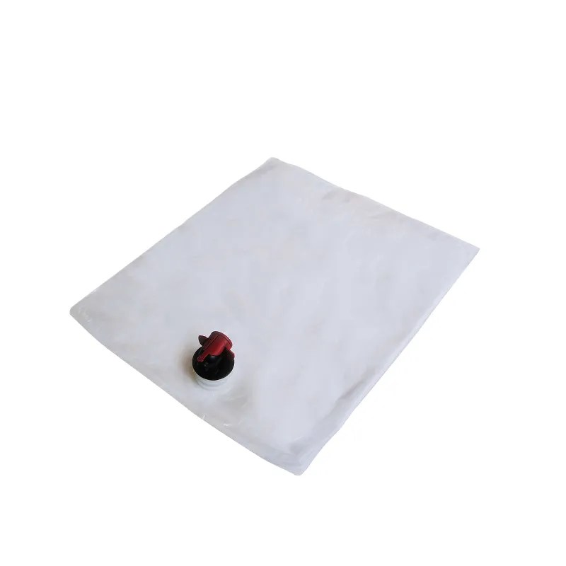 Bag-in-Box Beutel, 2-lagige Spezialfolie, mit Vitop Verschluß mittig, lebensmittelgeeignet, 1 Karton mit 200 Stück, verschiedene Größen (5 Liter)