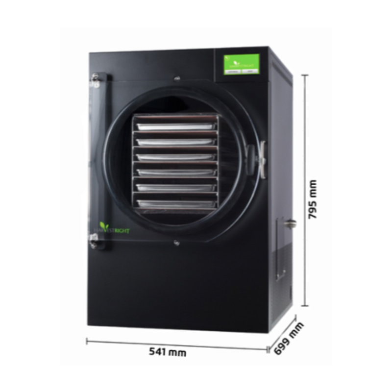 Freeze dryer "Home" large with 6 trays, various colours (black)