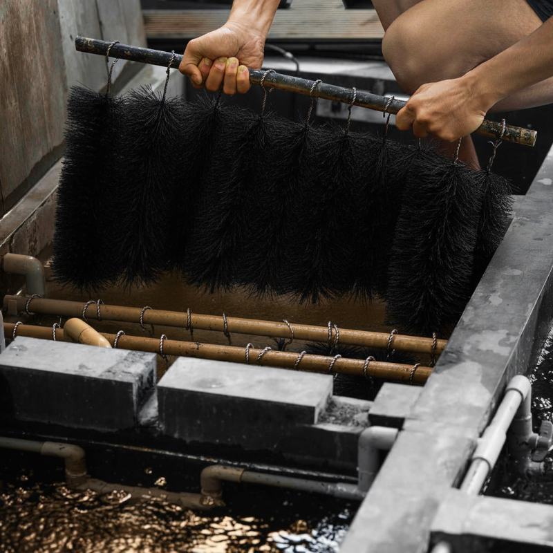 Filterbürste für Feststofffilter, 50 cm Länge, verschiedene Durchmesser, Set mit 25 Stück (10 cm)