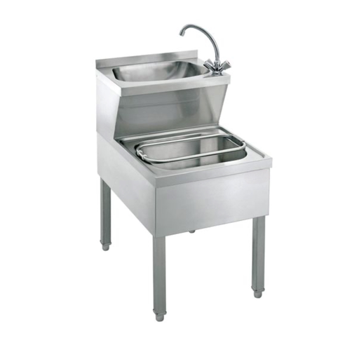 [PB3-127] Hand-rinse basin incl. sink / stainless steel