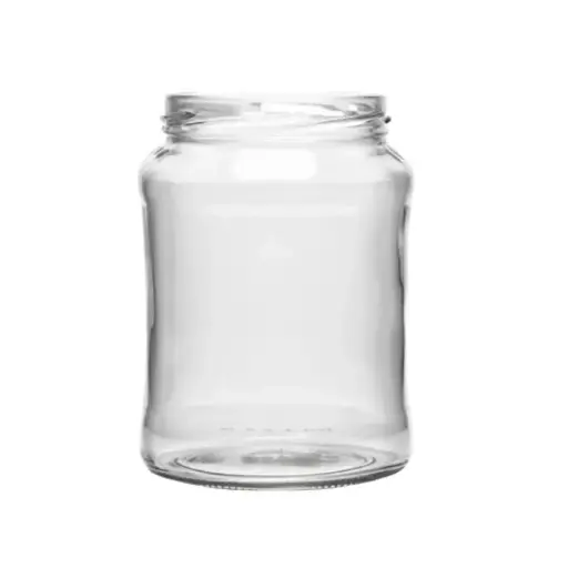 [PB33-21] Glass (yogurt, jams, honey etc.) / 780 ml / TO82 / 1 carton / 209 pieces