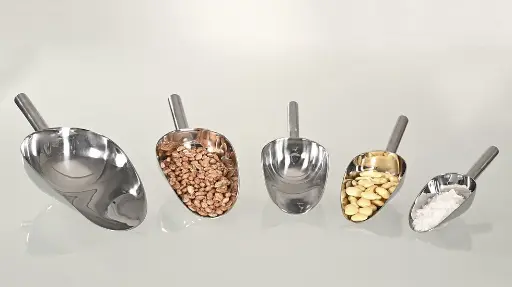 [PROB-37-14] Handschaufel für Lebensmittelbereich, verschiedene Größen