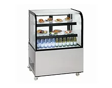 [PB3-36] Large refrigerated display case for snacks and drinks