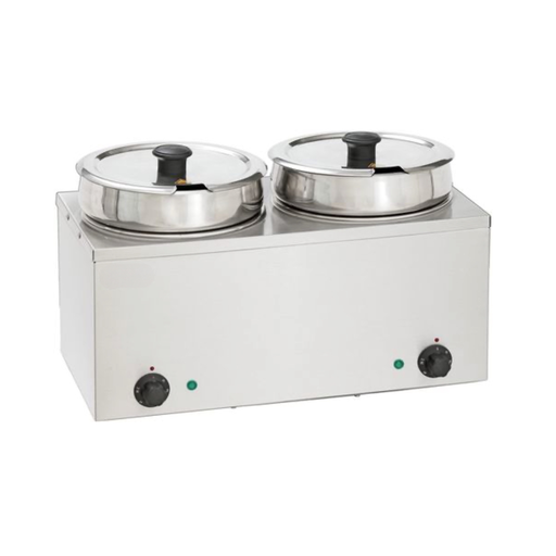 [PB3-66] Hotpot/Wärmebad/Bain Marie / 2 Töpfe / je 6,5 Liter