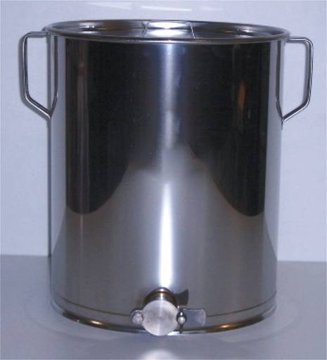 [PB63-2] Abfülltopf / 40 Liter / Edelstahl