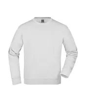 [PB4-46weiß] Herren Sweatshirt / Workwear / weiß