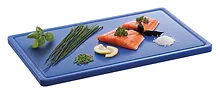 [PB3-12] Schneidebrett PRO für Fisch / mit Saftrinne / 53 x 32 cm