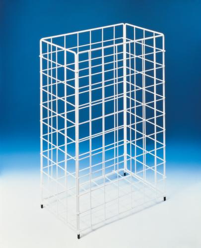 [PB43-17] Waste bin/wire mesh basket / also for wall mounting / 20 liters