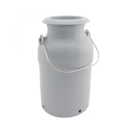 [PB10-1] Milchkanne 5 Liter / mit Deckel / Kunststoff
