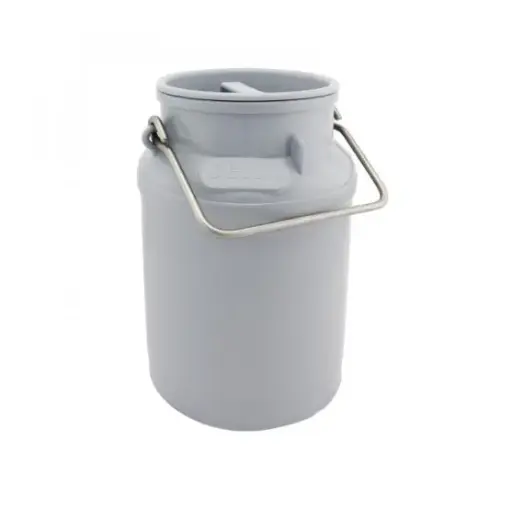 [PB10-2] Milchkanne 10 Liter / mit Deckel / Kunststoff