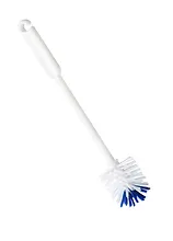 [PB36-24] Milchflaschen- und Joghurtglasbürste / 30 cm / weiß/blau / 1 Stück 