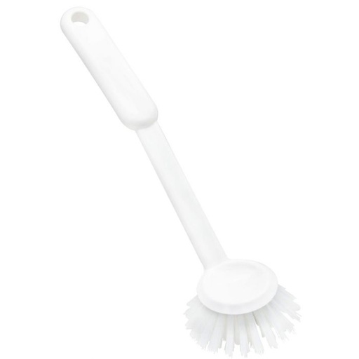 [PB36-12weiß] Dishwashing brush / round / Ø 0.35 mm / 255 mm long / medium / white