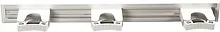 [PB1126] Aluminum appliance rail / 3 handle holders / white