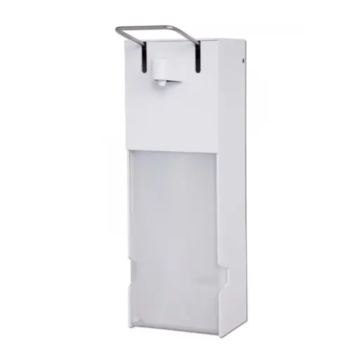 [PB61-10] Armhebelspender / weiß / 2,5 Liter / Wandhalterung