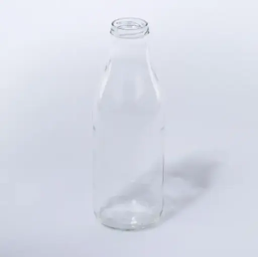 [PB33-4] Flaschen (Milch, Saft, Saucen etc) / 1.000 ml / TO48 / transparent /  1 Palette / 1.264 Stück
